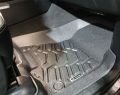 Комплект ковров салонных 3D Dodge Ram 1500 DT 2019- (без органайзером под лавкой)