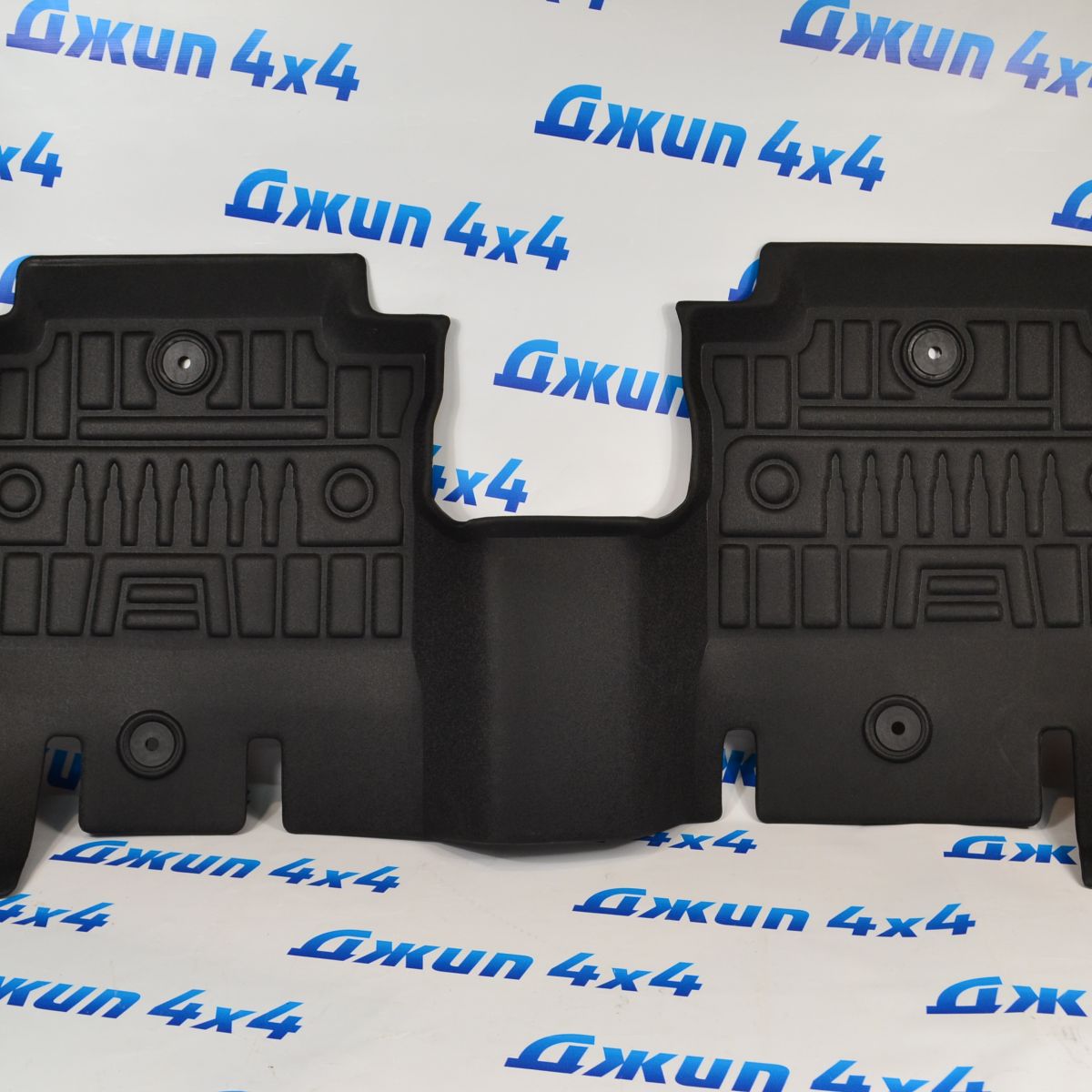 Комплект ковров салонных 3D Jeep Wrangler JL 2018- (для 5 дверей)