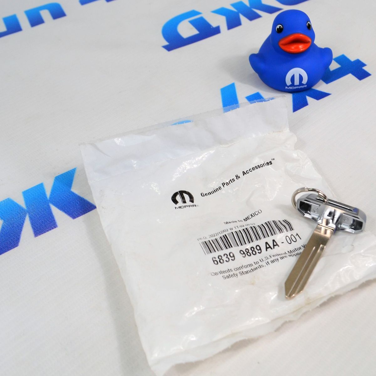 Жало механического ключа Ram 1500/Ram 2500/Ram 3500/TRX(аварийное лезвие) 68399889AA