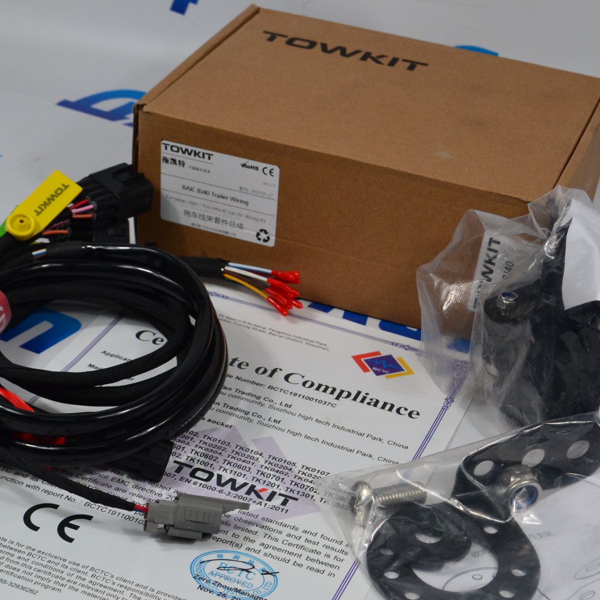 Проводка фаркопа для BAIC BJ40 2023-