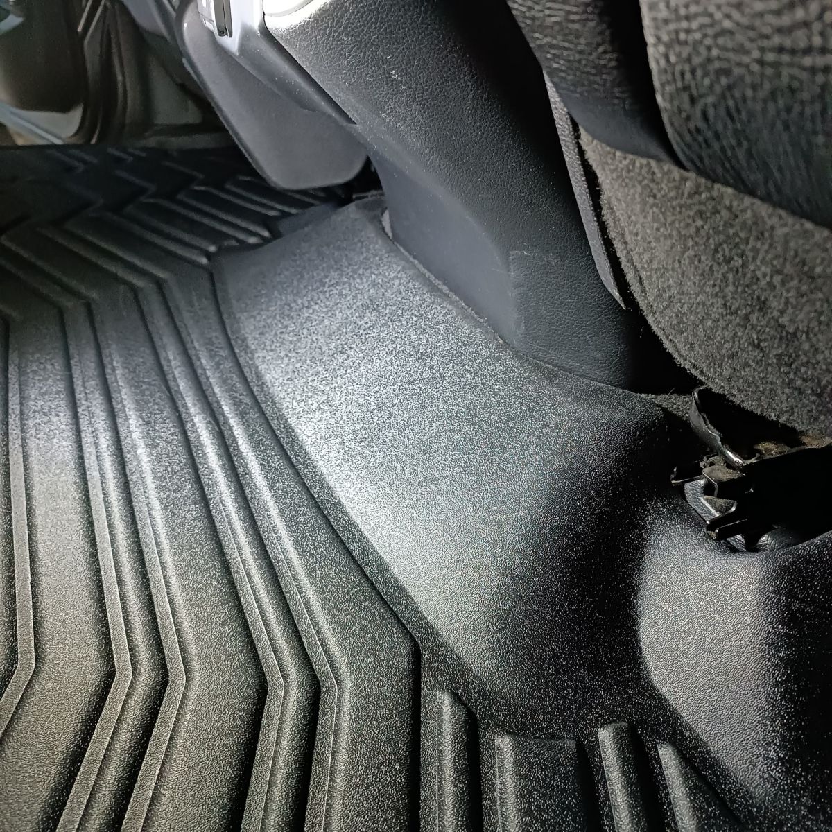 Комплект ковров салонных 3D Dodge Ram 1500 DT 2019- (с органайзером под лавкой)