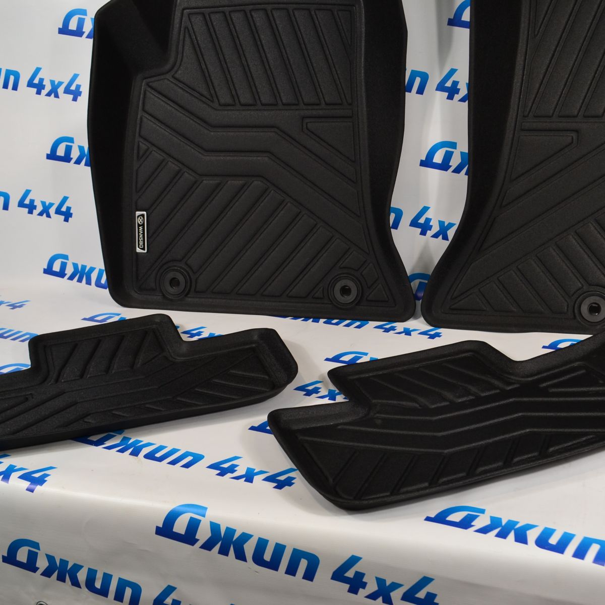 Комплект ковров салонных 3D Dodge Challenger 2015-2024