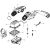 Защелка крышки корпуса воздушного фильтра Jeep Grand Cherokee WK2 68148071AA