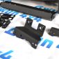 Бампер силовой передний Jeep Wrangler JL/Jeep Gladiator JT копия AEV (алюминий) JL-GL-483