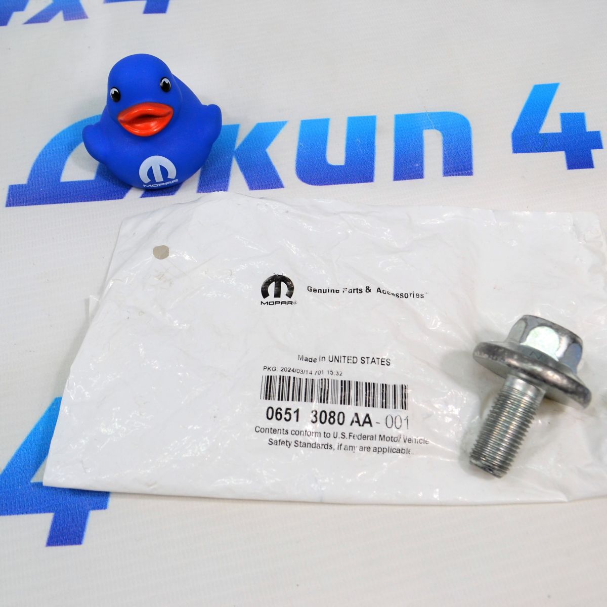 Болт шкива коленвала Jeep Wrangler JL/Jeep Grand Cherokee WL/Jeep Cherokee 6513080AA