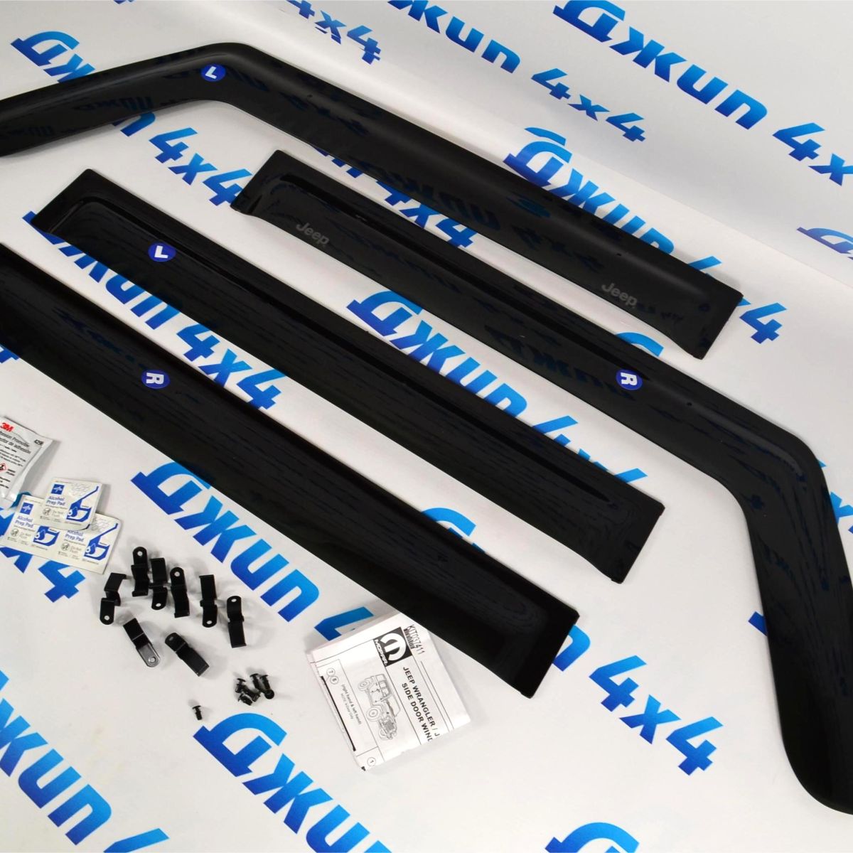 Дефлекторы окон Jeep Wrangler JL(5 дверей) 82215368AB