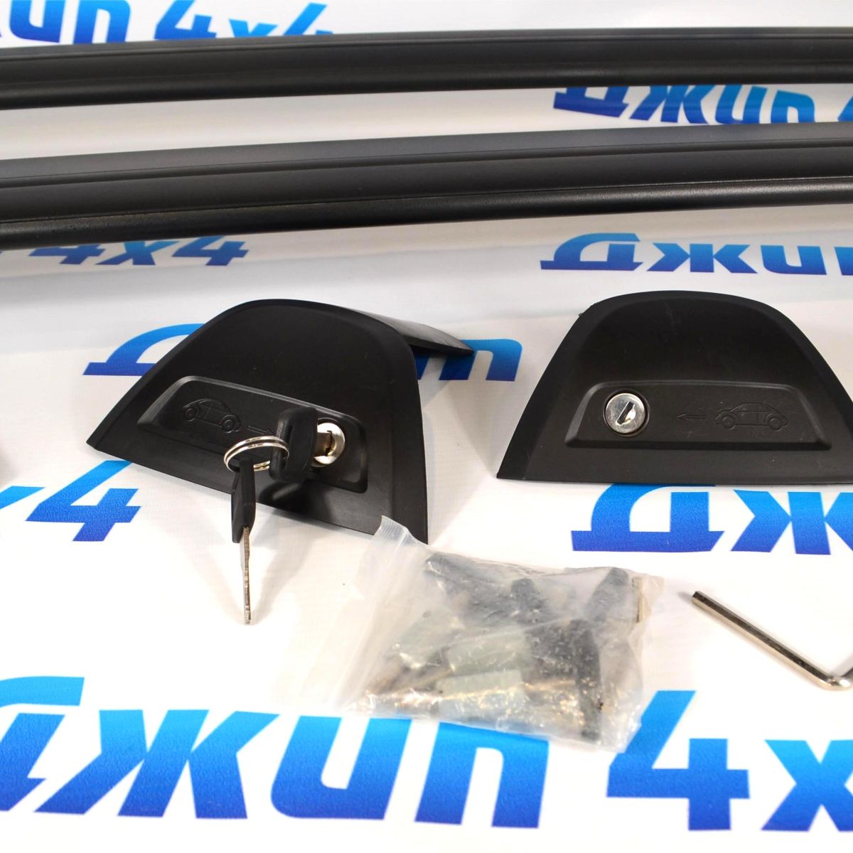 Поперечины на рейлинги Jeep Grand Cherokee WK2 (аэродинамические) WK2