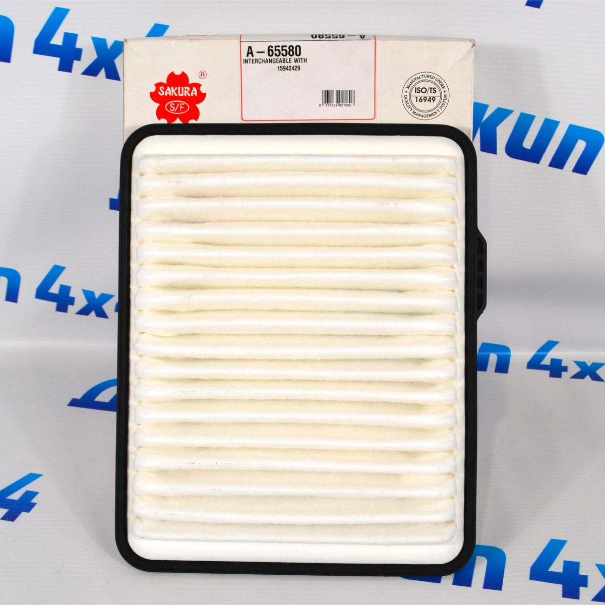 Фильтр воздушный Hummer H3 2008-2010/Chevtolet Colorado 2009-2011 (плоский) 15942429