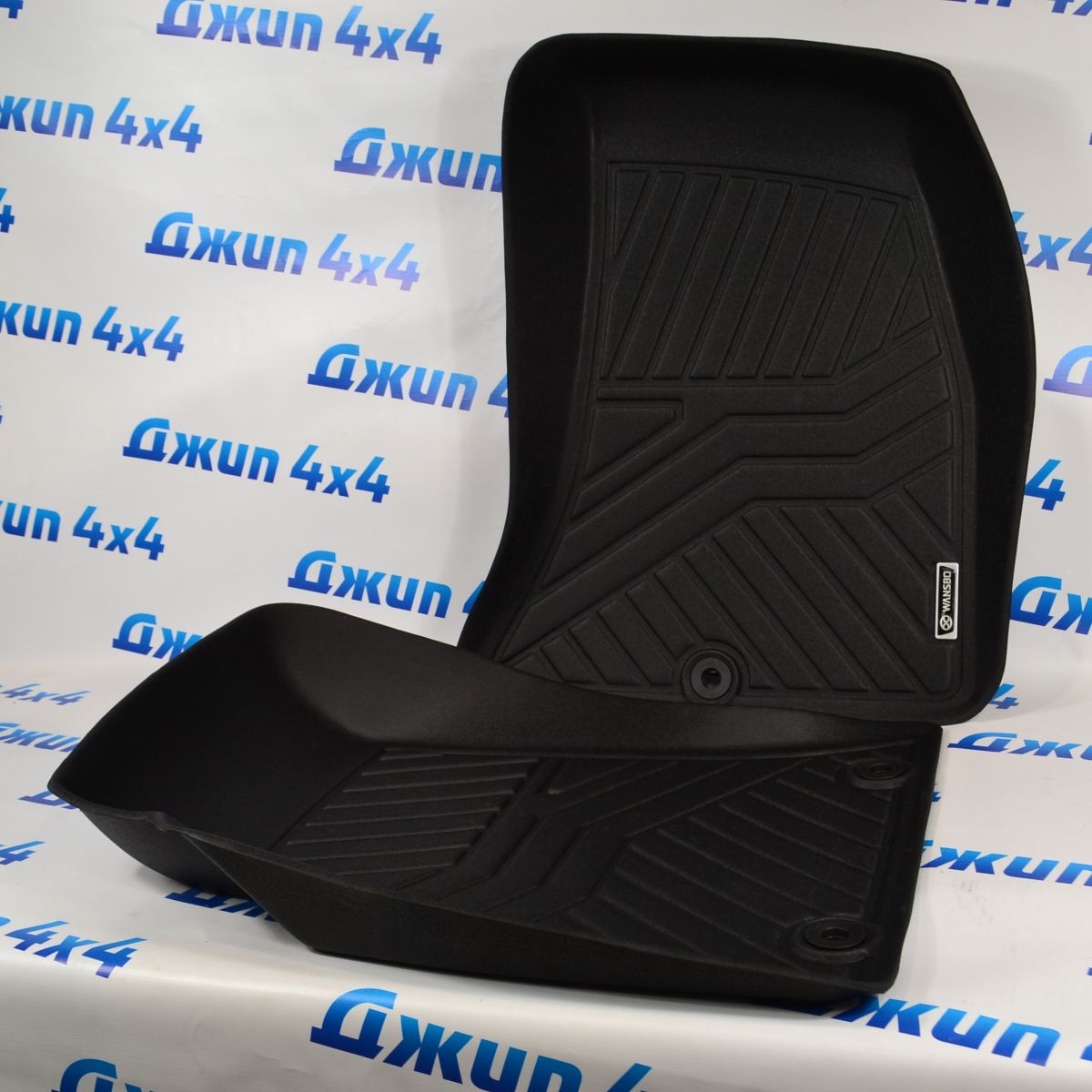 Комплект ковров салонных 3D Dodge Challenger 2015-2024