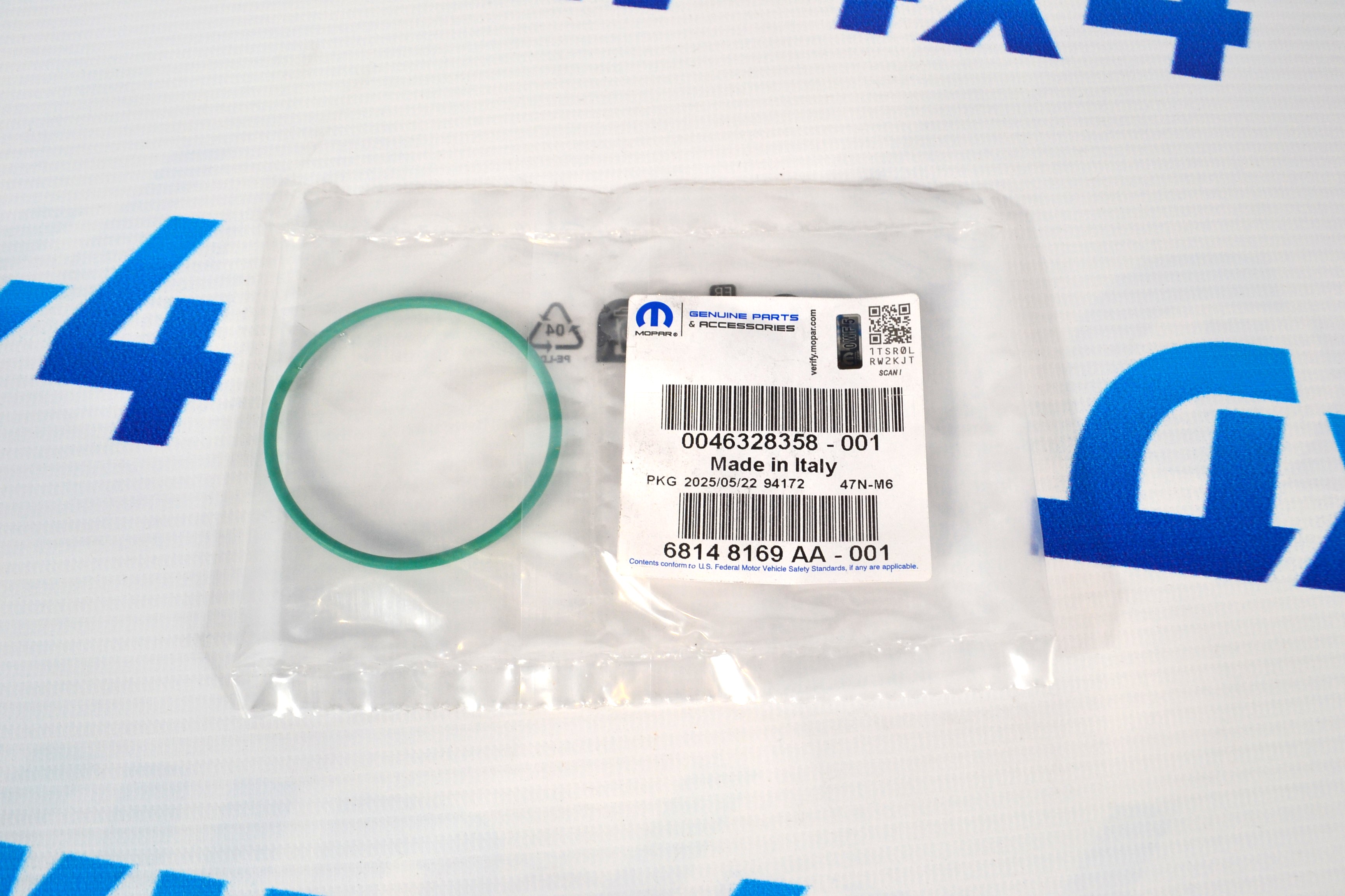 Кольцо уплотнительное турбокомпрессора Jeep Grand Cherokee WK2 V3.0CRD 68148169AA