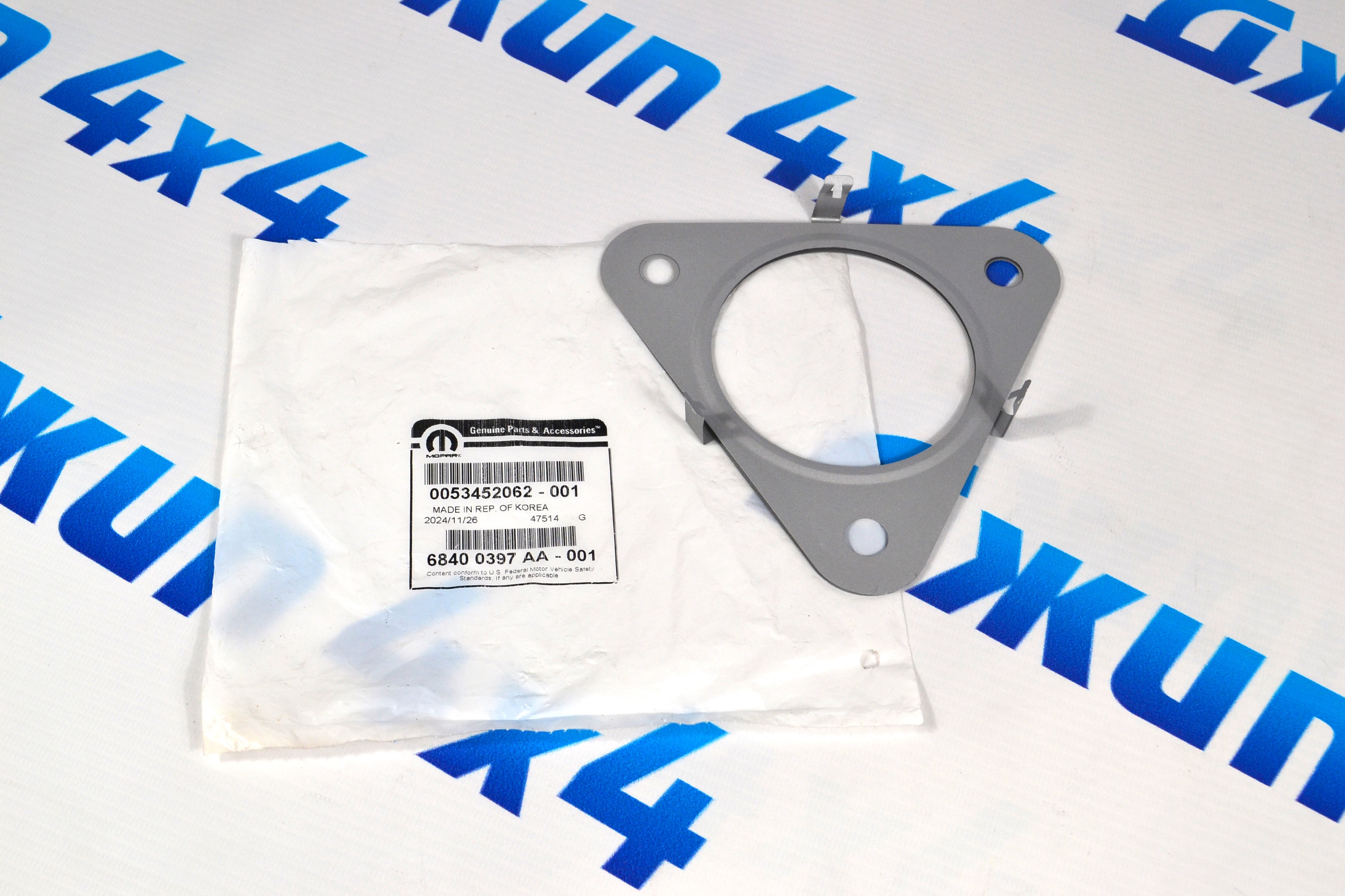 Прокладка приемной трубы Jeep Wrangler JL/Dodge Ram 1500 DT V3.0CRD 2020-2023 68400397AA