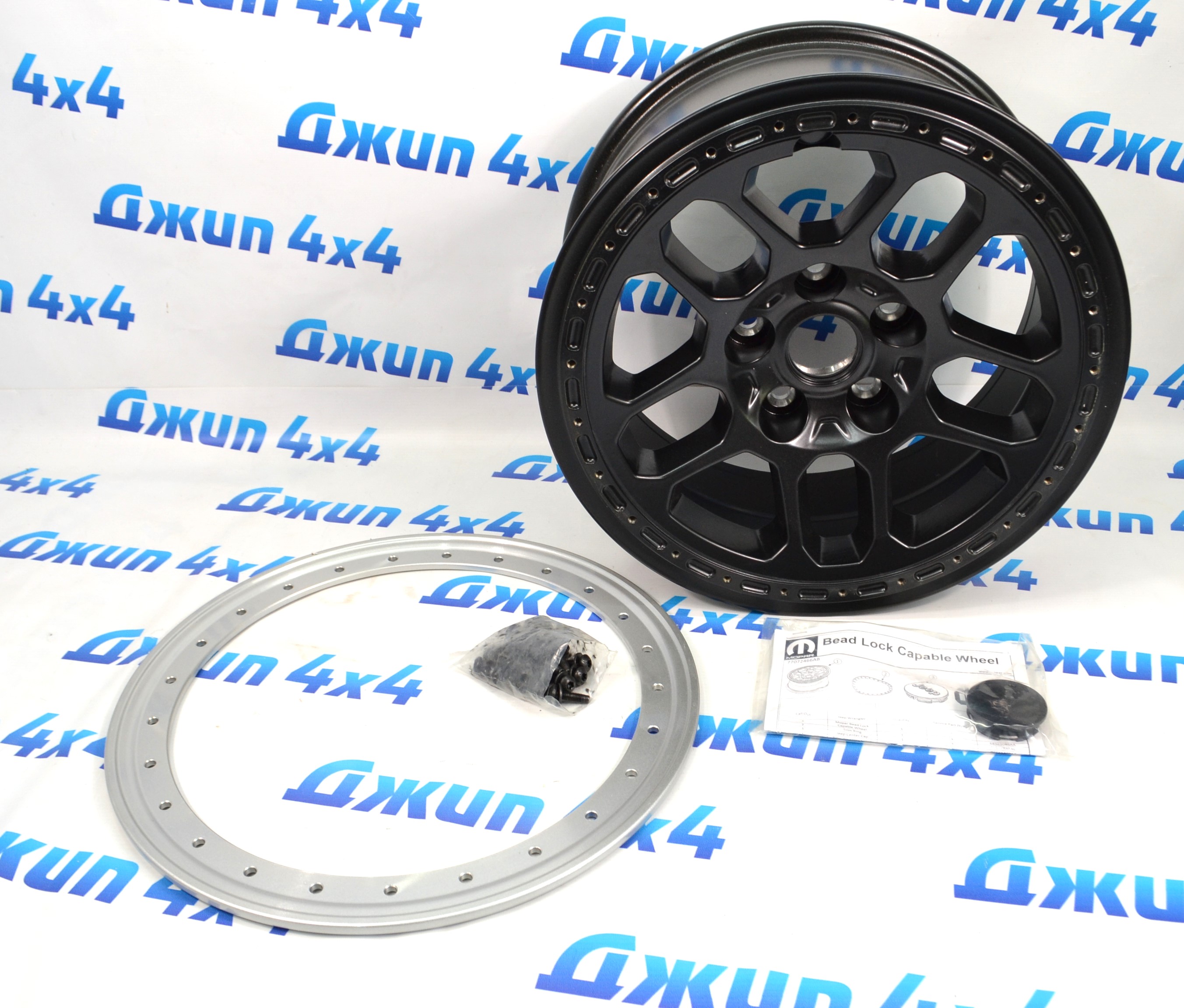 Диск колёсный Mopar Satin Black 8J R17 ET12 5*127 DIA71.5 (комплект 5 штук) 77072466AB