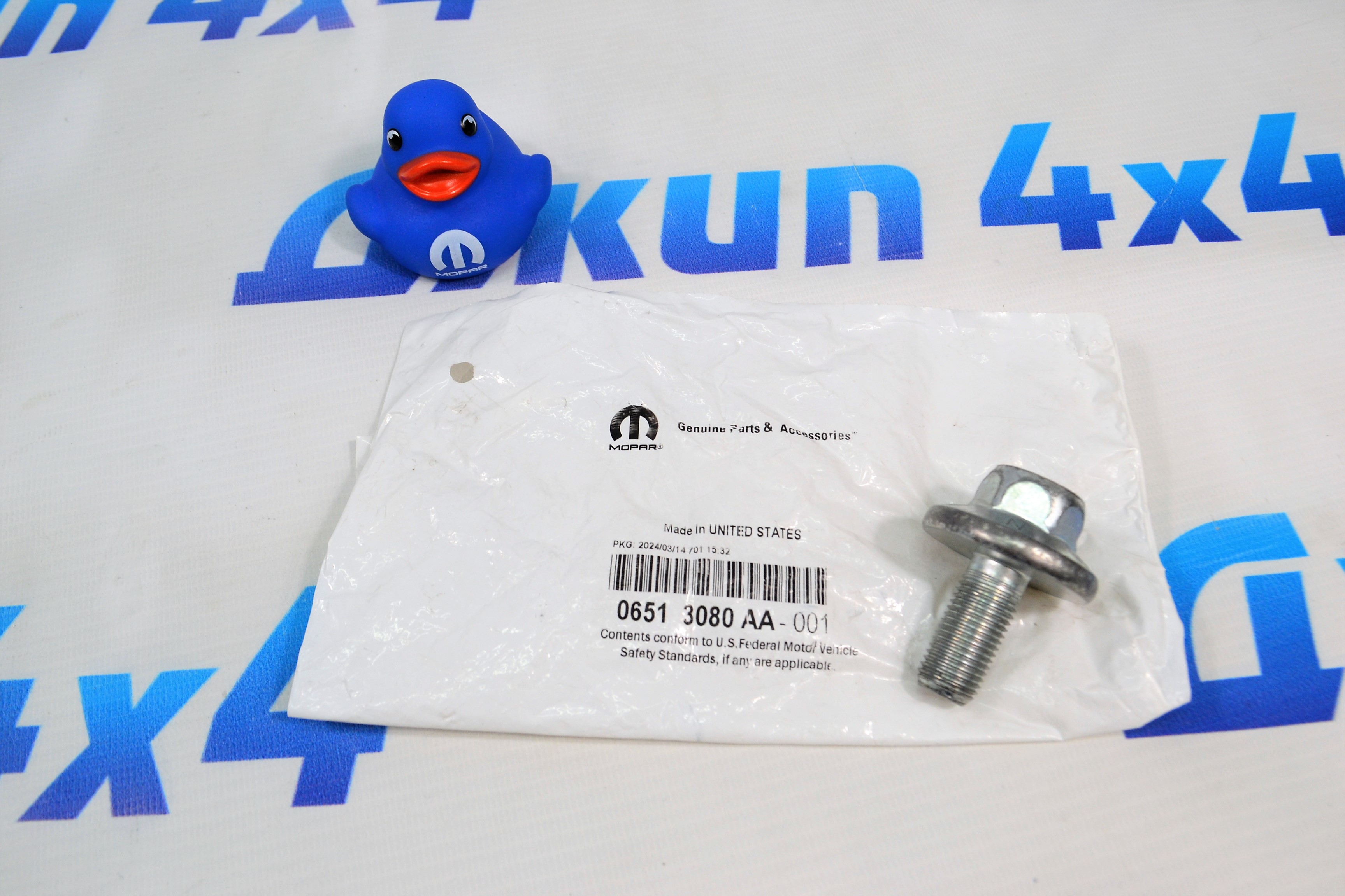 Болт шкива коленвала Jeep Wrangler JL/Jeep Grand Cherokee WL/Jeep Cherokee 6513080AA