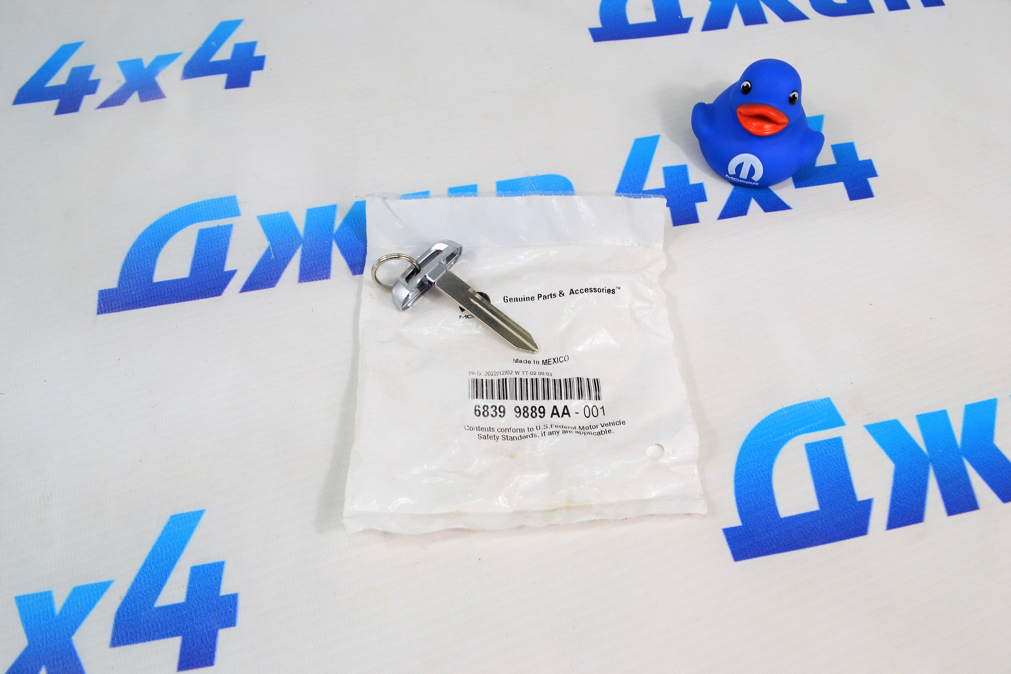 Жало механического ключа Ram 1500/Ram 2500/Ram 3500/TRX(аварийное лезвие) 68399889AA
