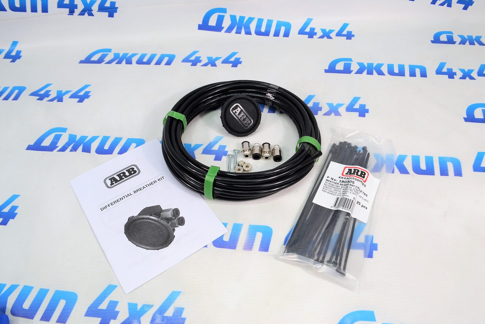 Комплект для вывода сапунов Jeep Wrangler JL/ Jeep Gladiator JT (для вентиляции мостов) 170112