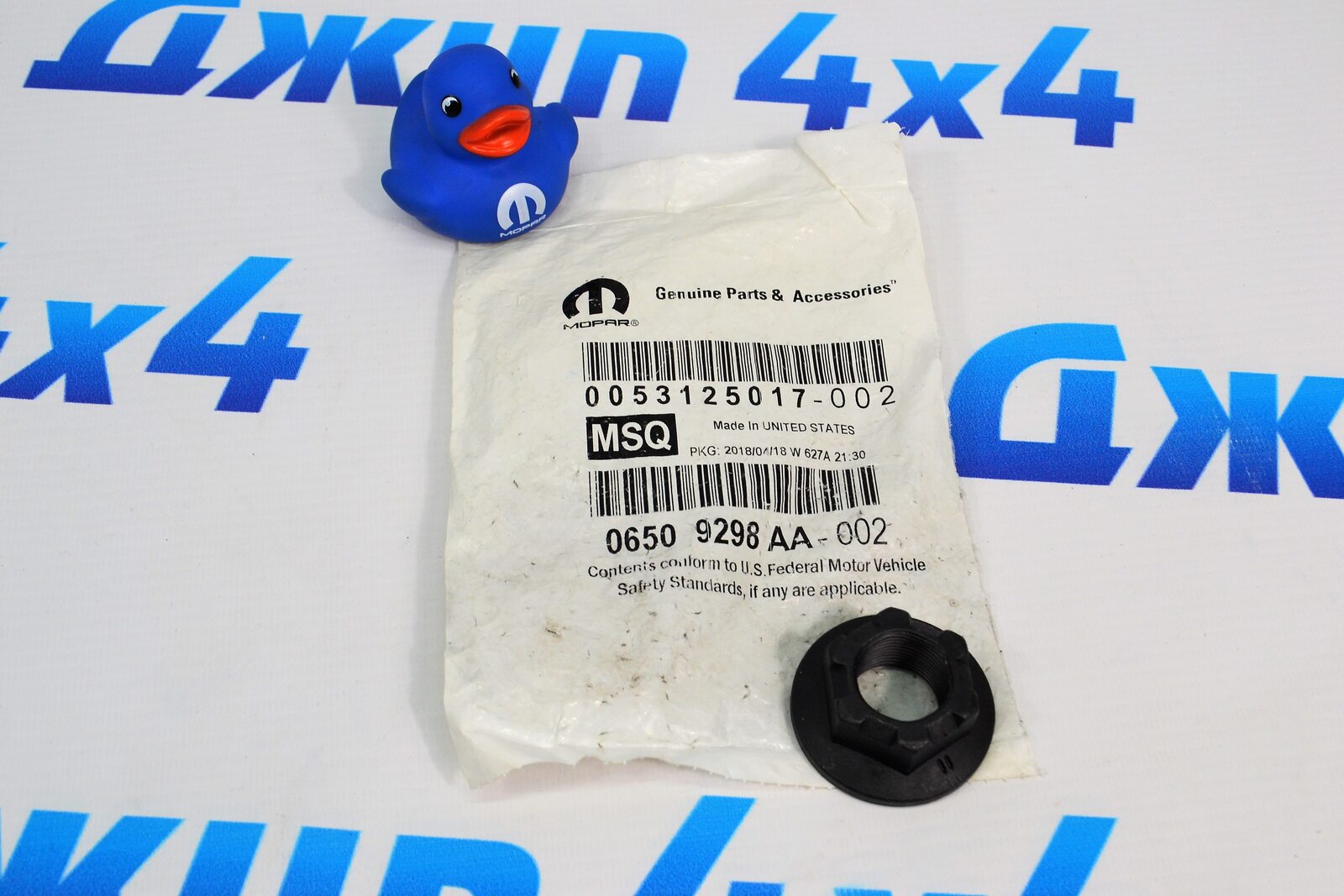 Гайка полуоси передней/задней Jeep/Dodge/Chrysler/Ram (M22x1.5мм) 6509298AA