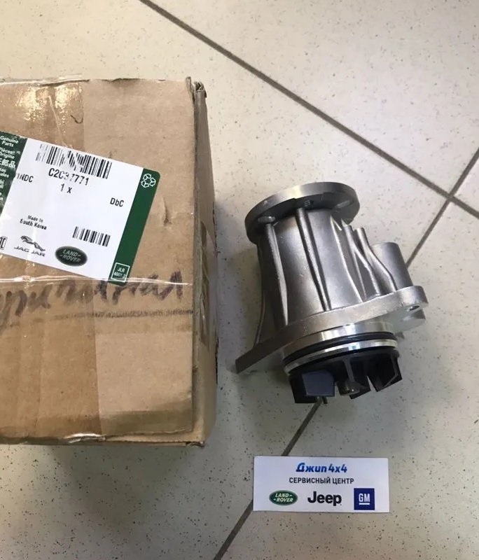 Помпа водяная Jaguar XE X250 Land Rover Discovery L319 Range Rover L405 Rang Rover Sport L494 V3.0TD