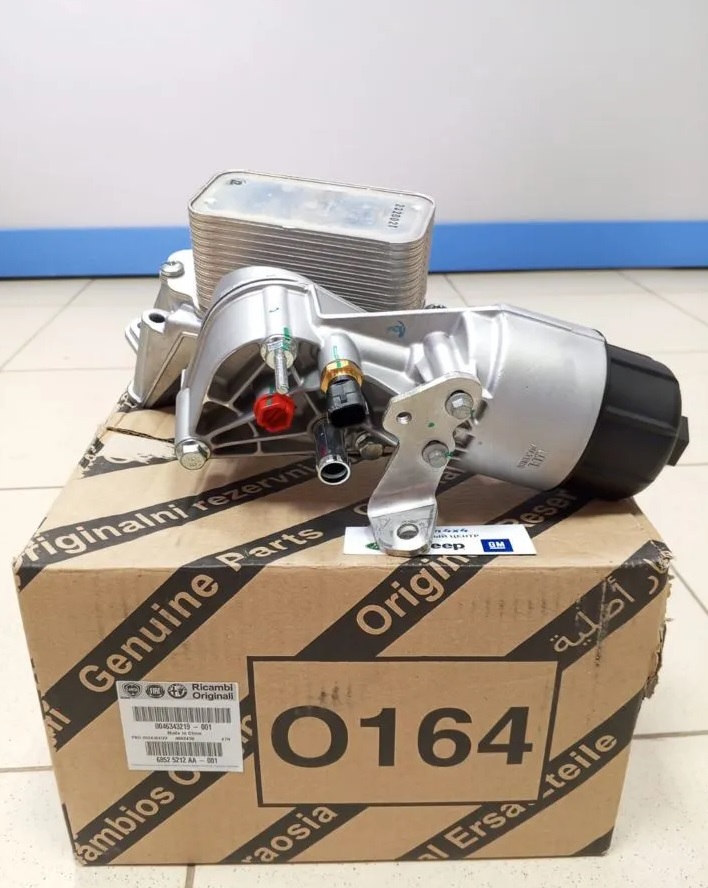 Корпус масляного фильтра с радиатором охлаждения масла Jeep Grand Cherokee WK2 V3.0CRD 2014-2023