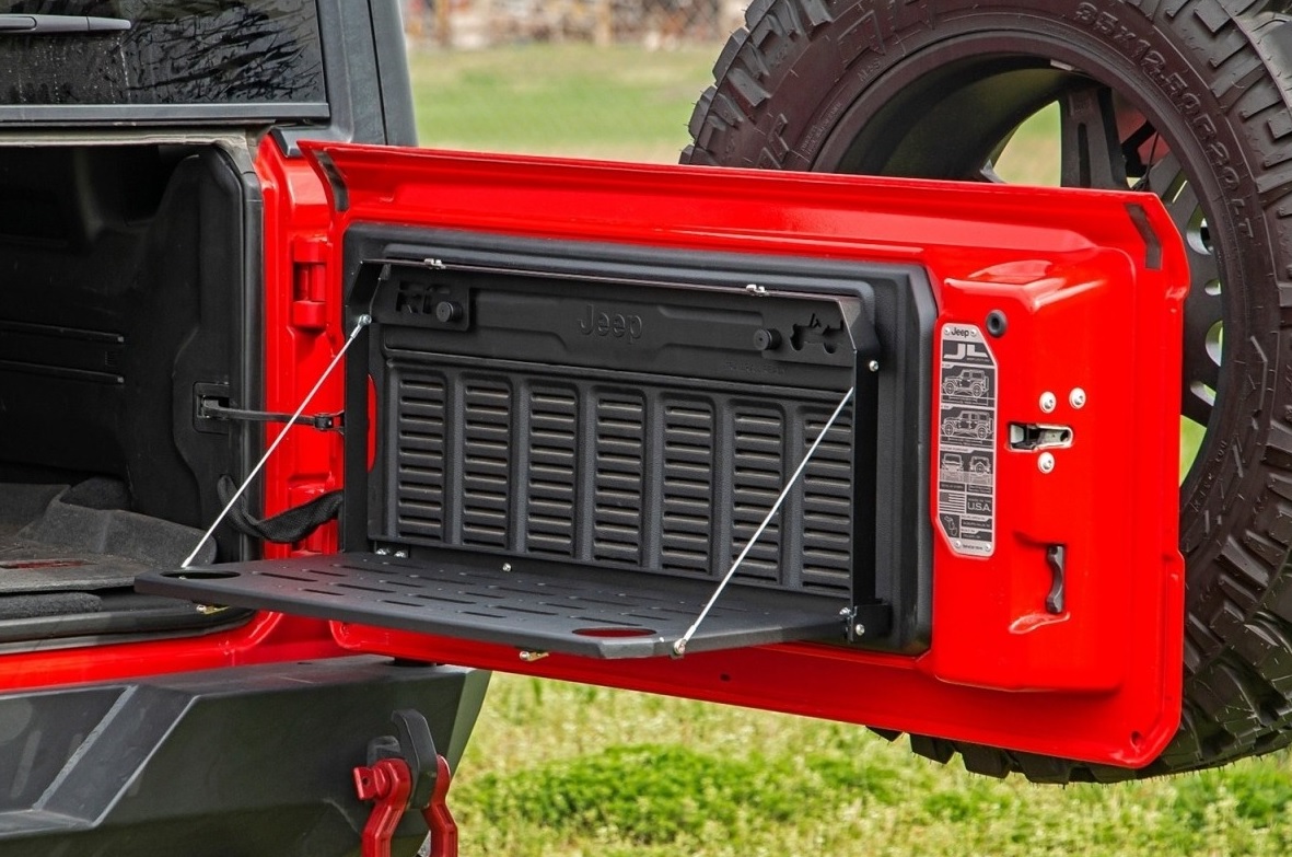 Столик для пятой двери Jeep Wrangler JL 2018-