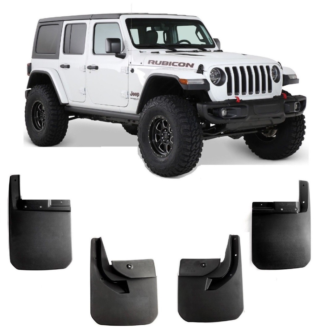 Комплект брызговиков Jeep Wrangler JL 2018-