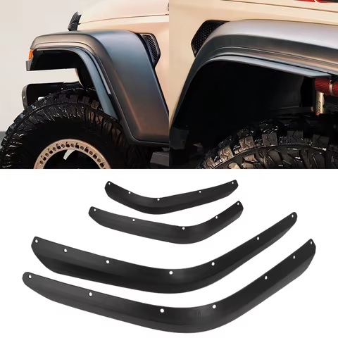 Комплект расширителей (для невысоких крыльев) Jeep Wrangler JL 2018-