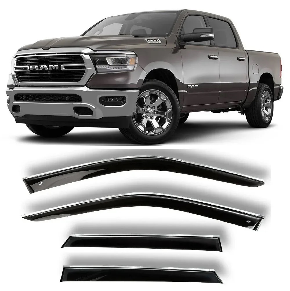 Дефлекторы окон (комплект) Dodge Ram 1500 DT Crew Cab WX-DG-0209