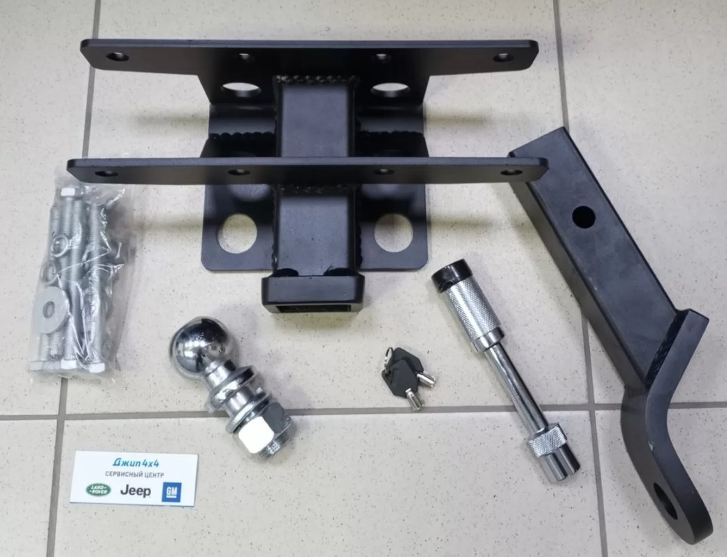 Фаркоп съёмный под вставку квадратную Jeep Wrangler JL Jeep Wrangler JK (комплект с вставкой)