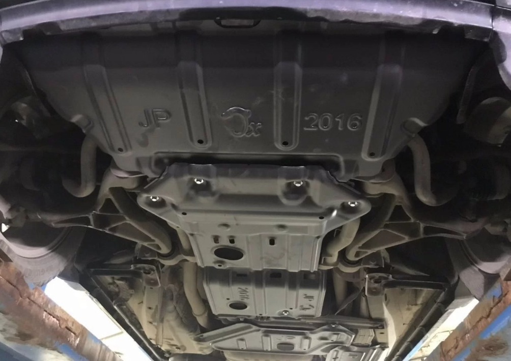 Защита днища Jeep Grand Cherokee WK2 (алюминий,комплект) 52124603AD