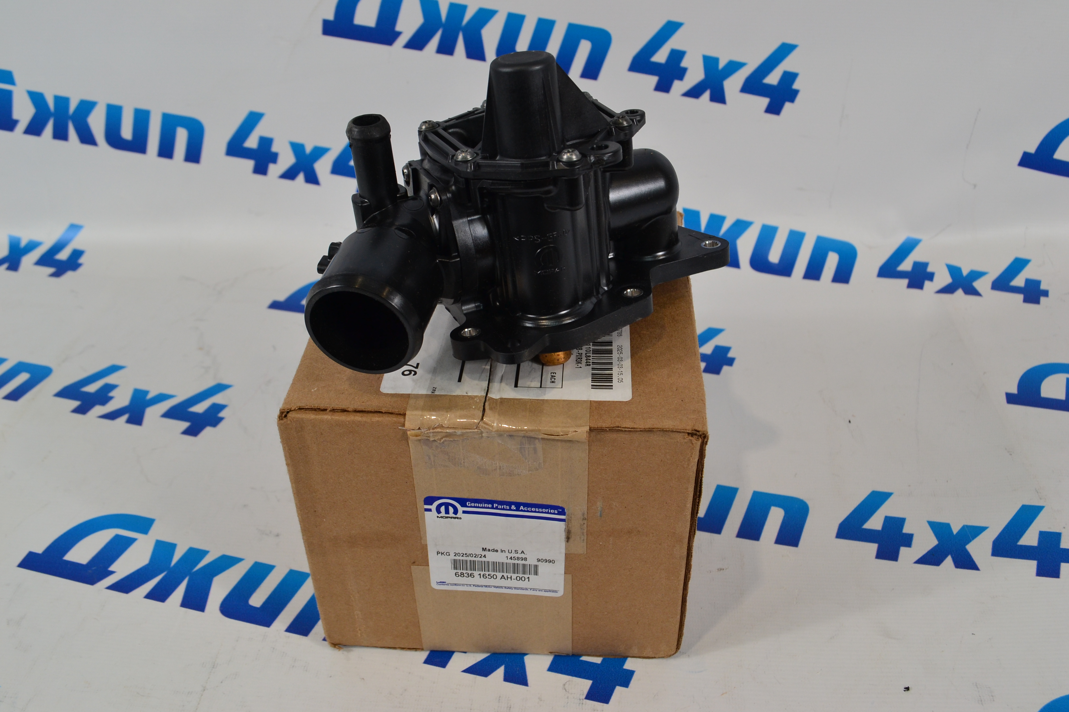Корпус термостата с термостатом Jeep Wagoneer WS Dodge Ram 1500 DT V3.0 Petrol 68361650AH