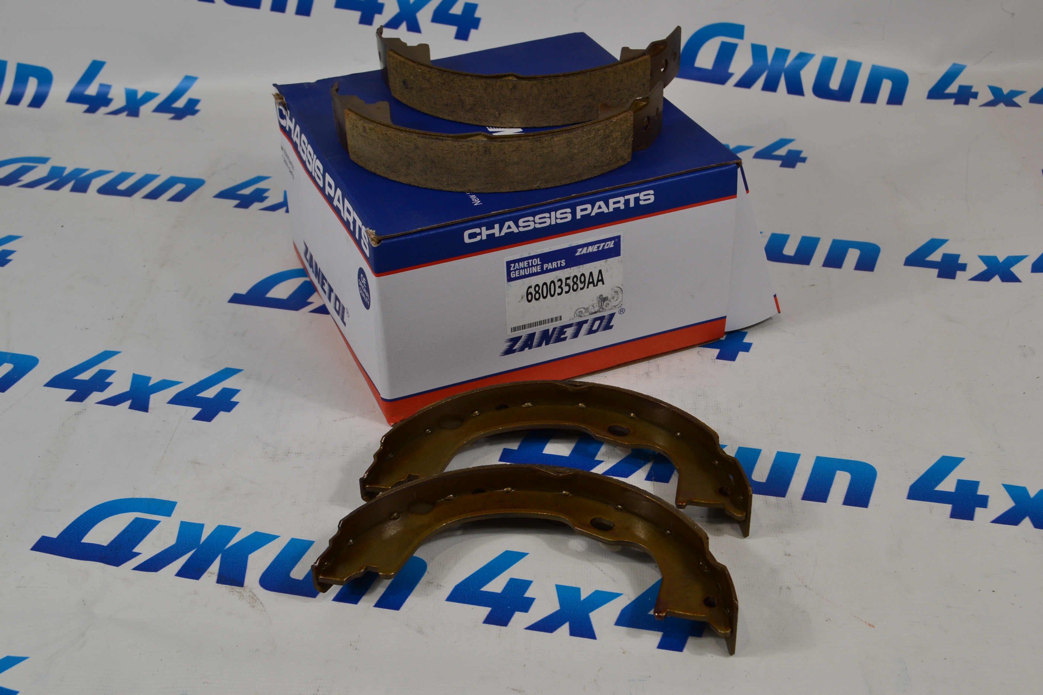 Колодки стояночного тормоза Jeep Wrangler JL/Jeep Wrangler JK/Jeep Cherokee KK/Dodge Nitro KA 68003589AA