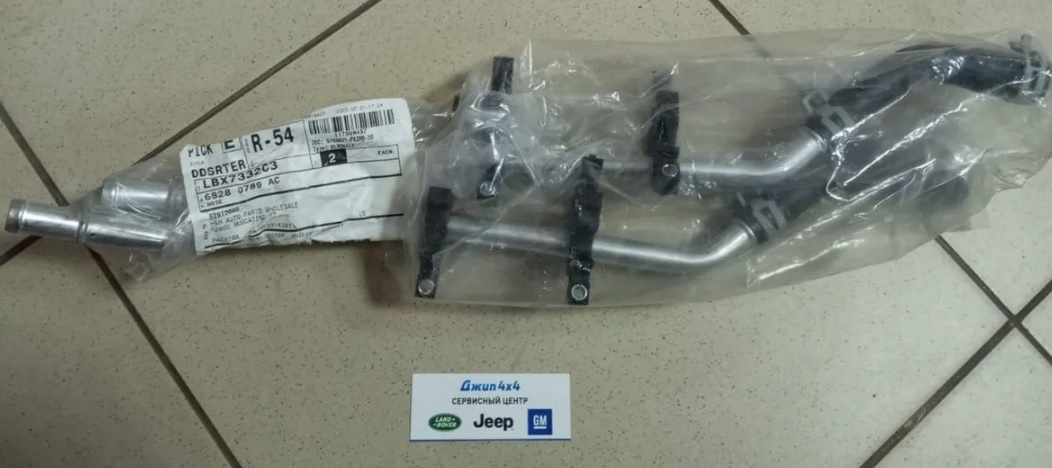 Патрубок металл-резиновый Jeep Wrangler JL V2.0T