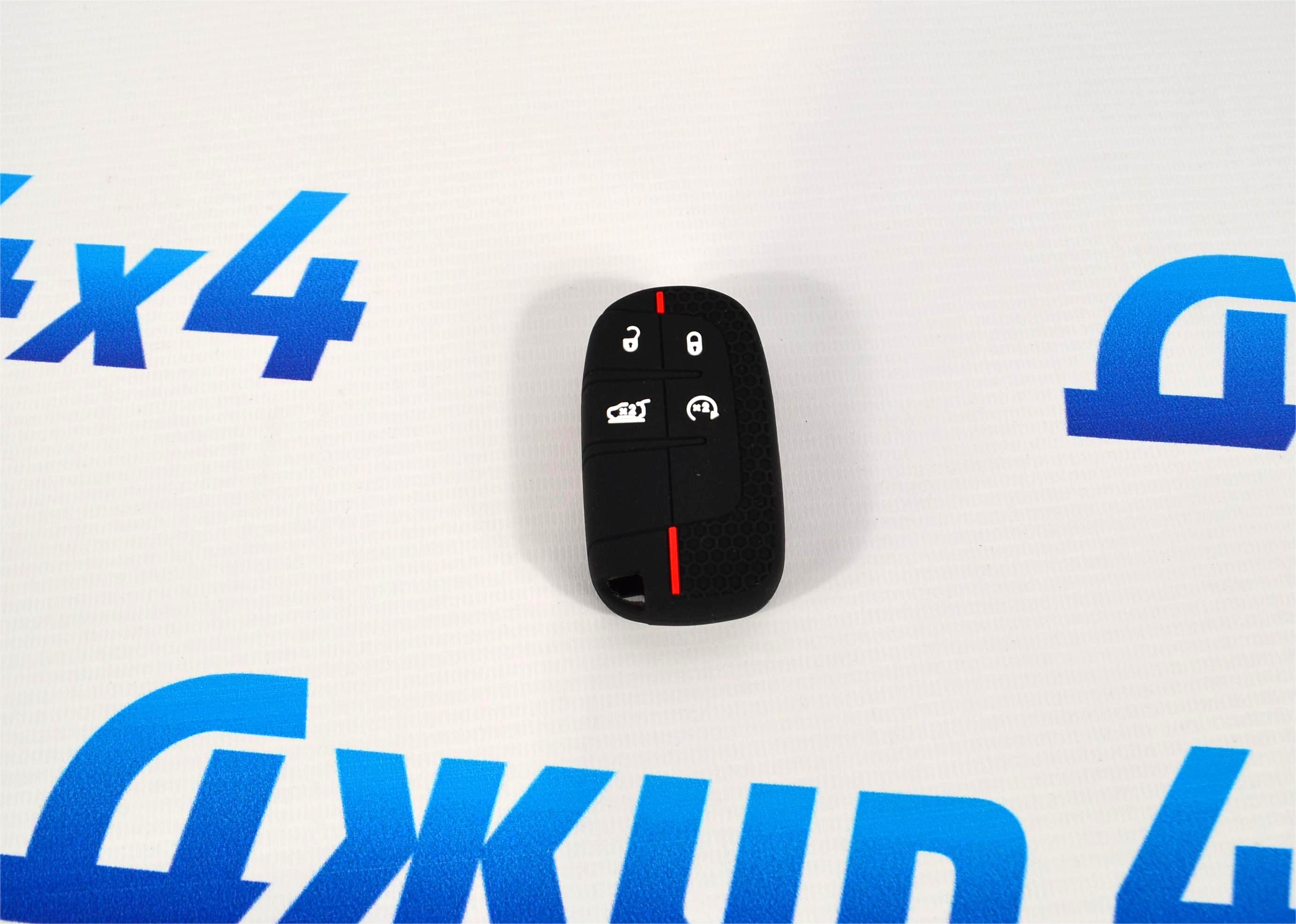 Чехол ключа зажигания Jeep Grand Cherokee WK2 2014- (резиновый) 68143500AA