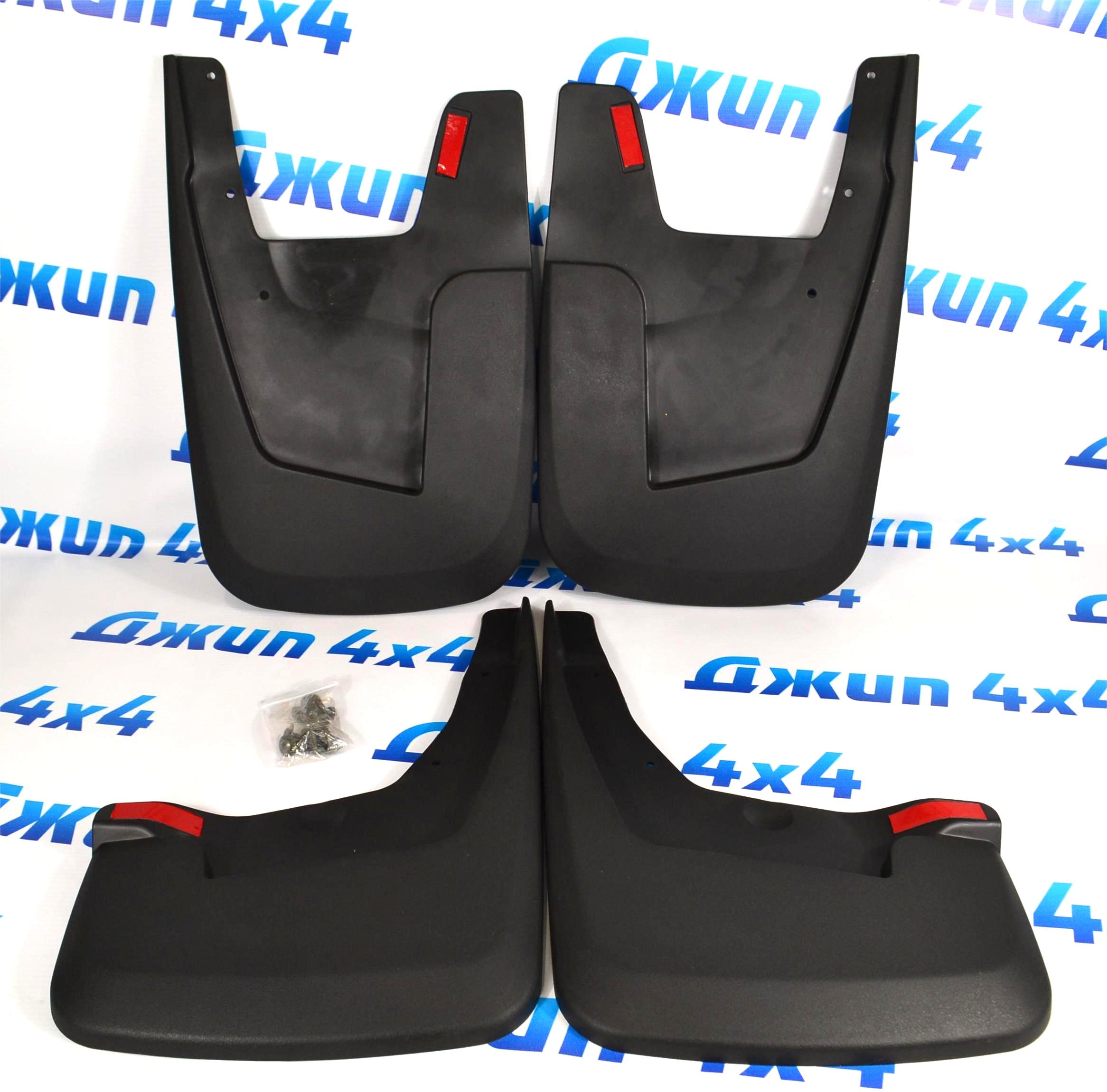 Брызговики Dodge Ram 1500 DT (без расширителей, комплект) 82215489AD