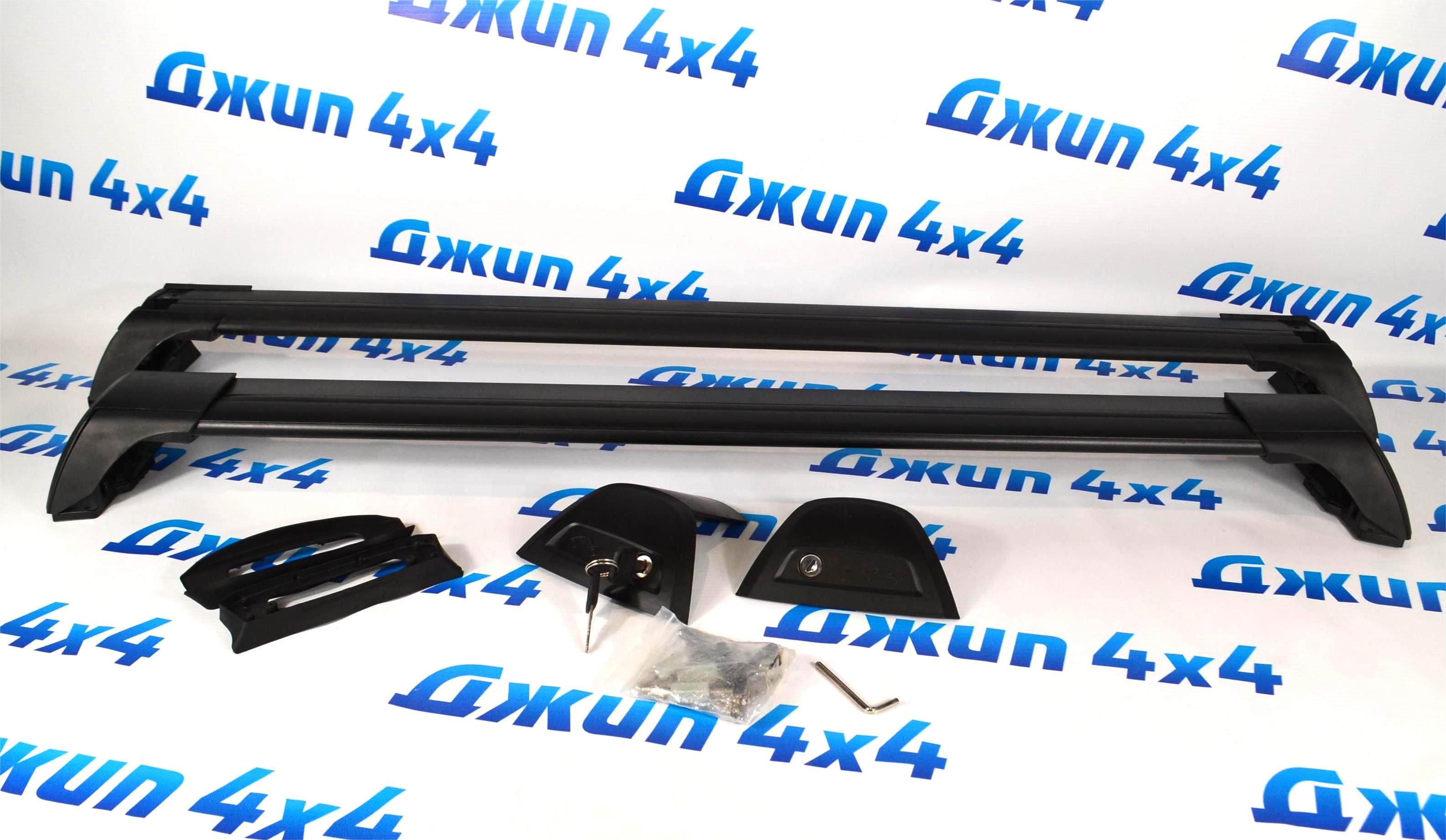 Поперечины на рейлинги Jeep Grand Cherokee WK2 (аэродинамические) WK2