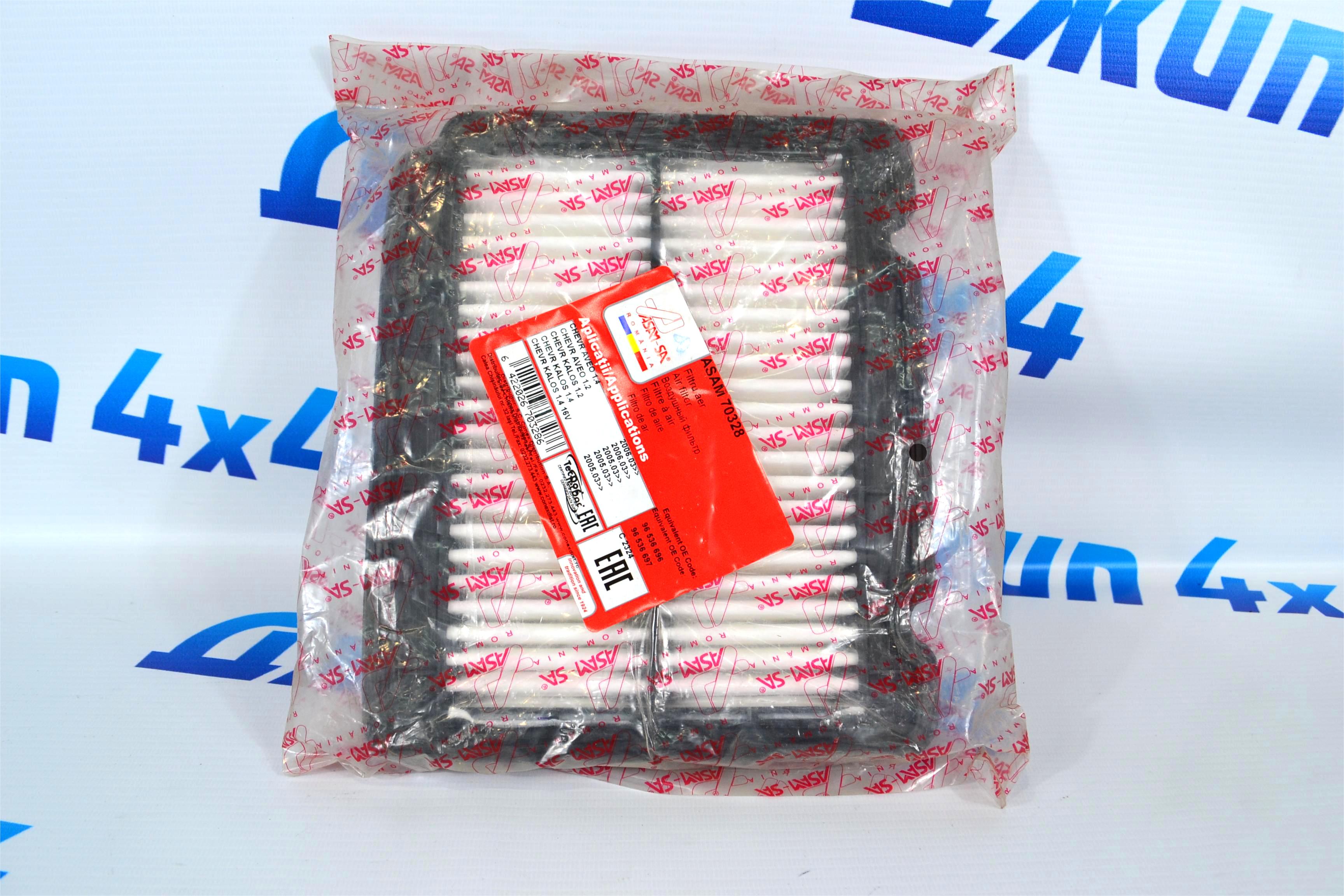 Фильтр воздушный Chevrolet Aveo T200 T250 96536696