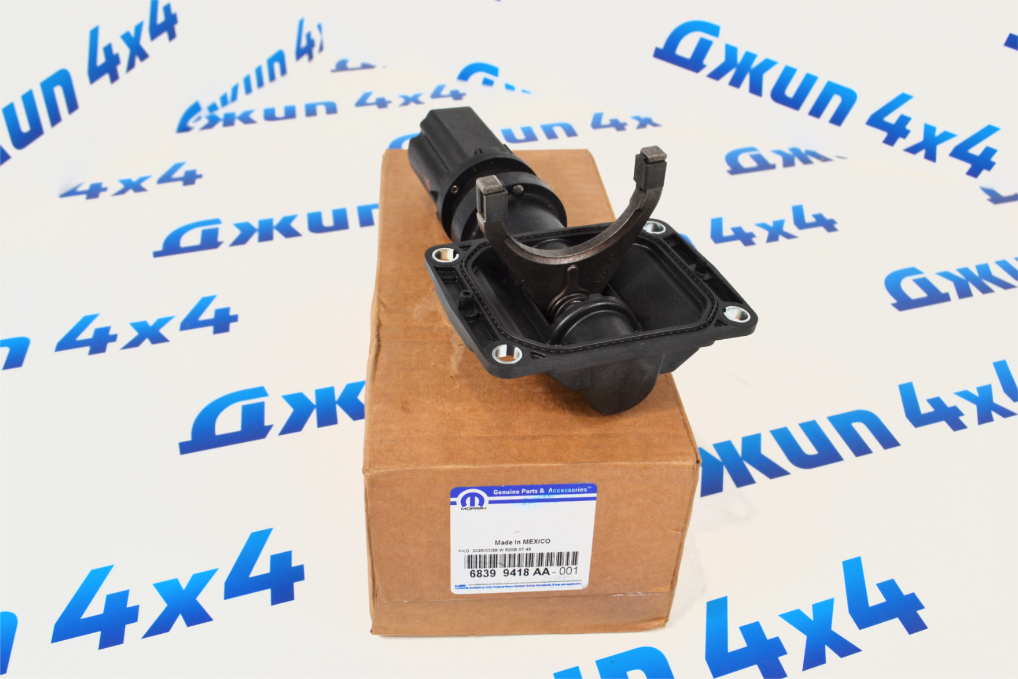 Актуатор блокировки переднего редуктора Dodge Ram DS/DT 68399418AA