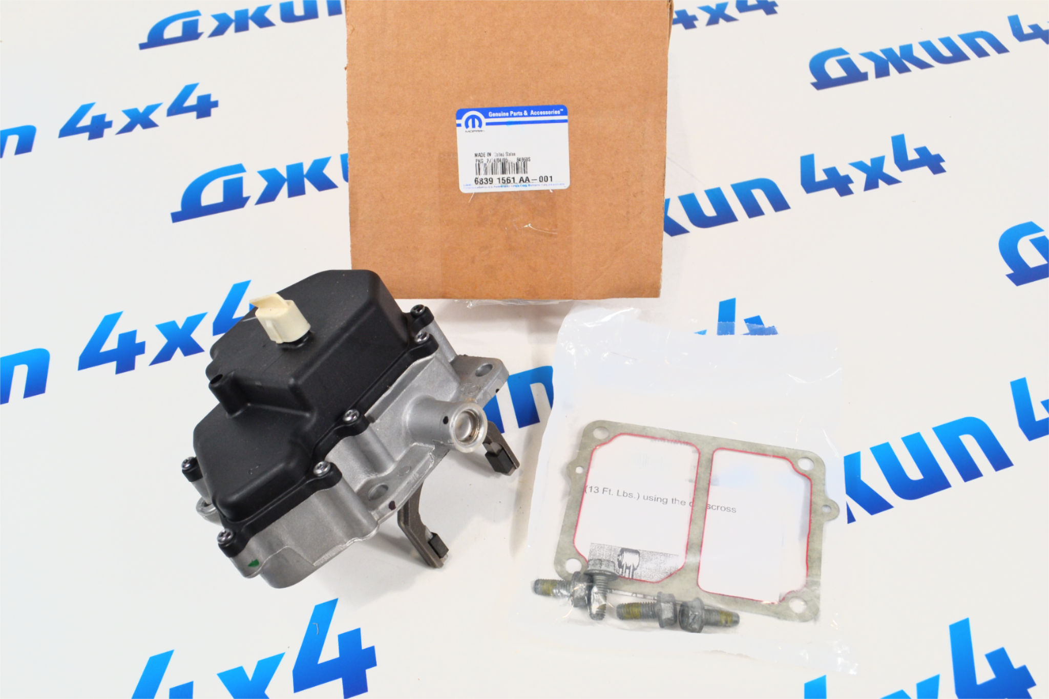 Актуатор блокировки переднего моста Jeep Wrangler JL 68391561AA