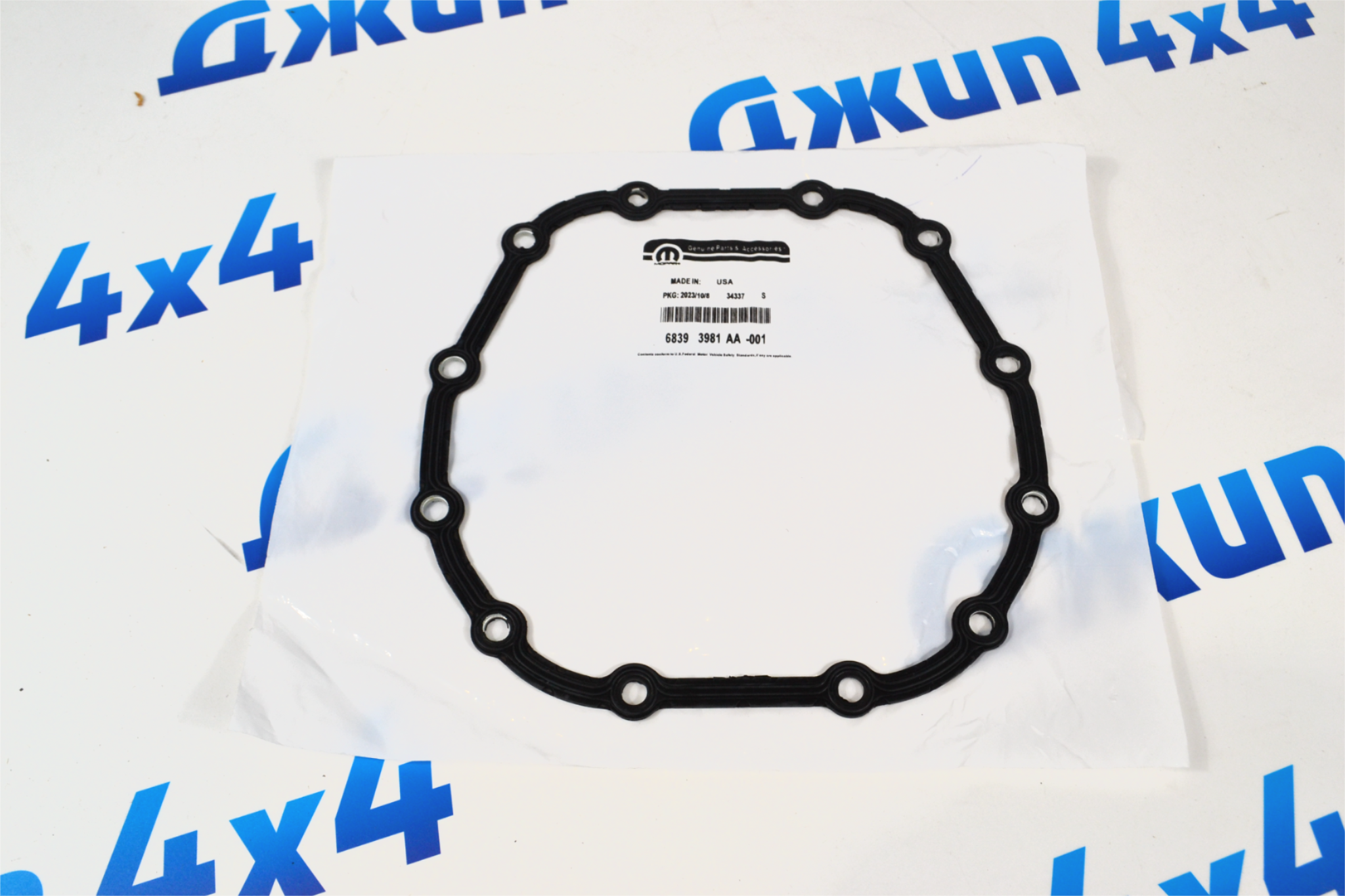 Прокладка крышки заднего моста Jeep Wrangler JL/Jeep Gladiator JT 68393981AA