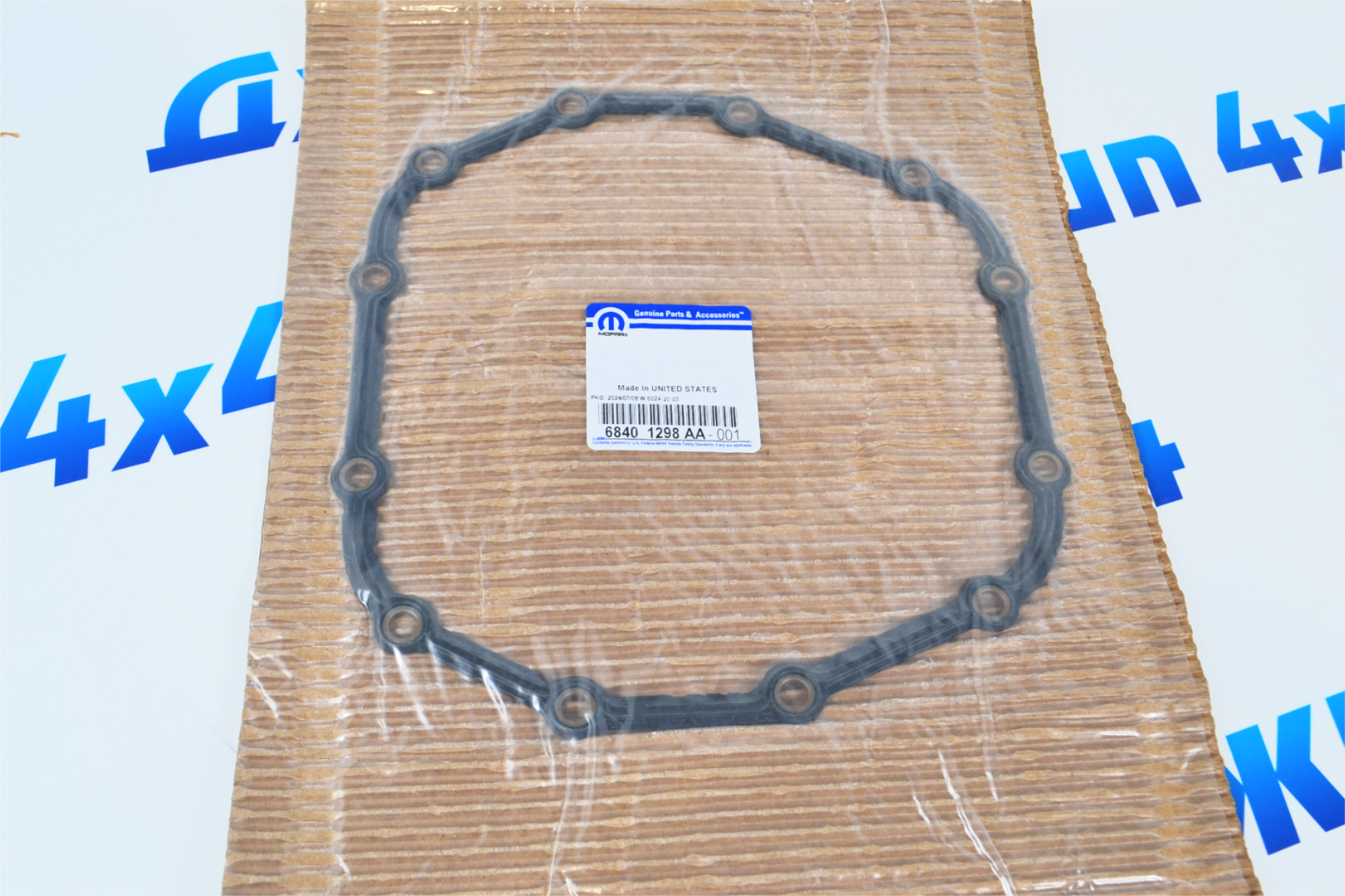 Прокладка крышки заднего моста Jeep Wrangler JL/Jeep Gladiator JT 68401298AA