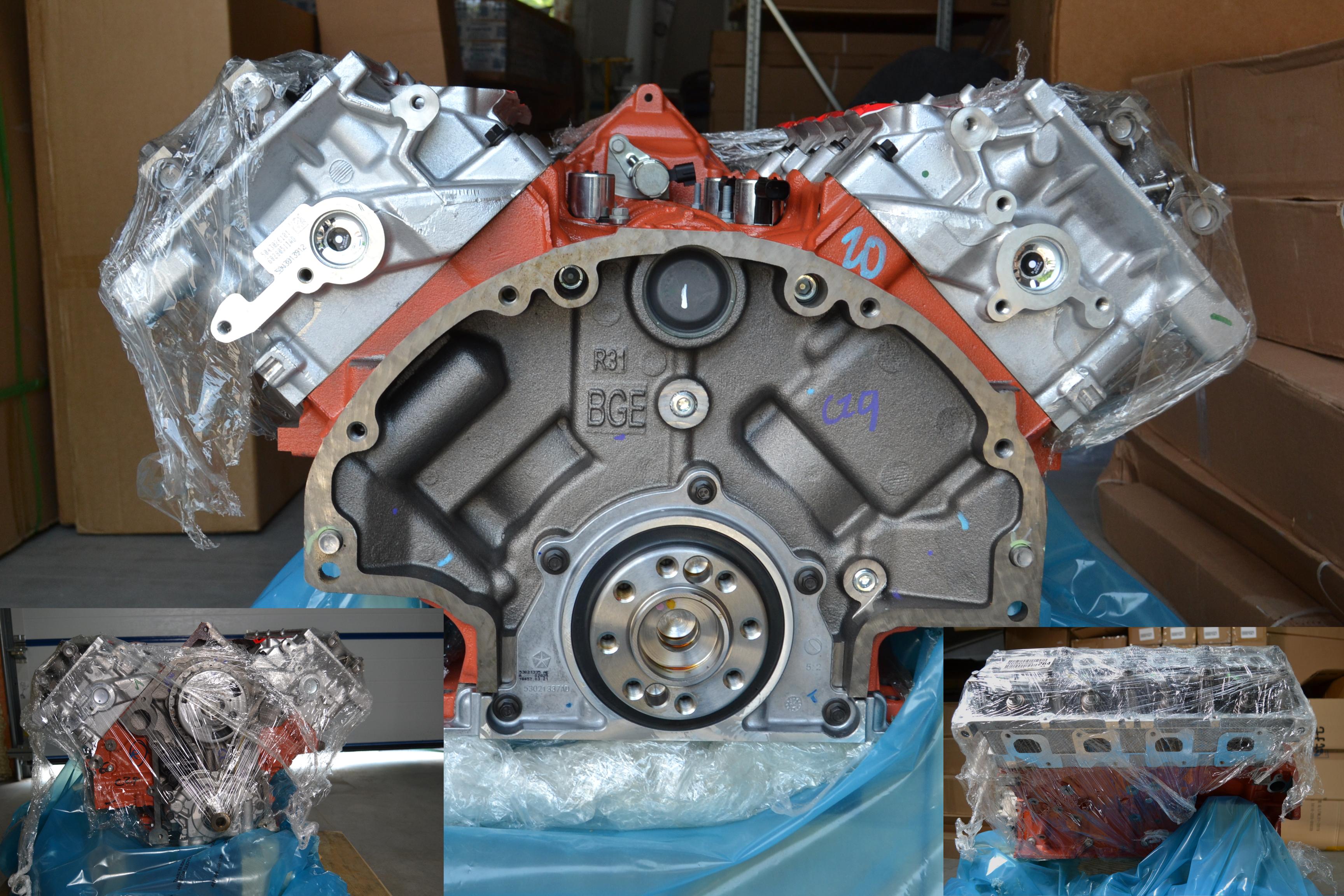 Двигатель в сборе Jeep/Dodge/Chrysler V6.4 Hemi 68411264AA