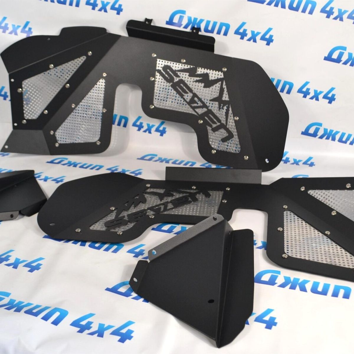Подкрылки Jeep Wrangler JL (алюминиевые с подсветкой/комплект) 68270814АD