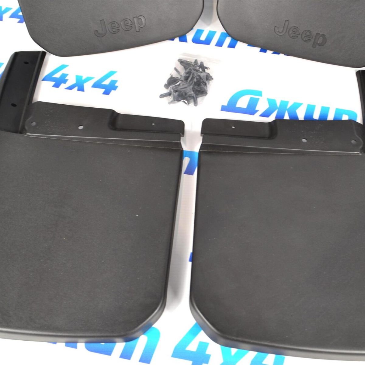 Брызговики Jeep Wrangler JL с логотипом (комплект) 82215332AB