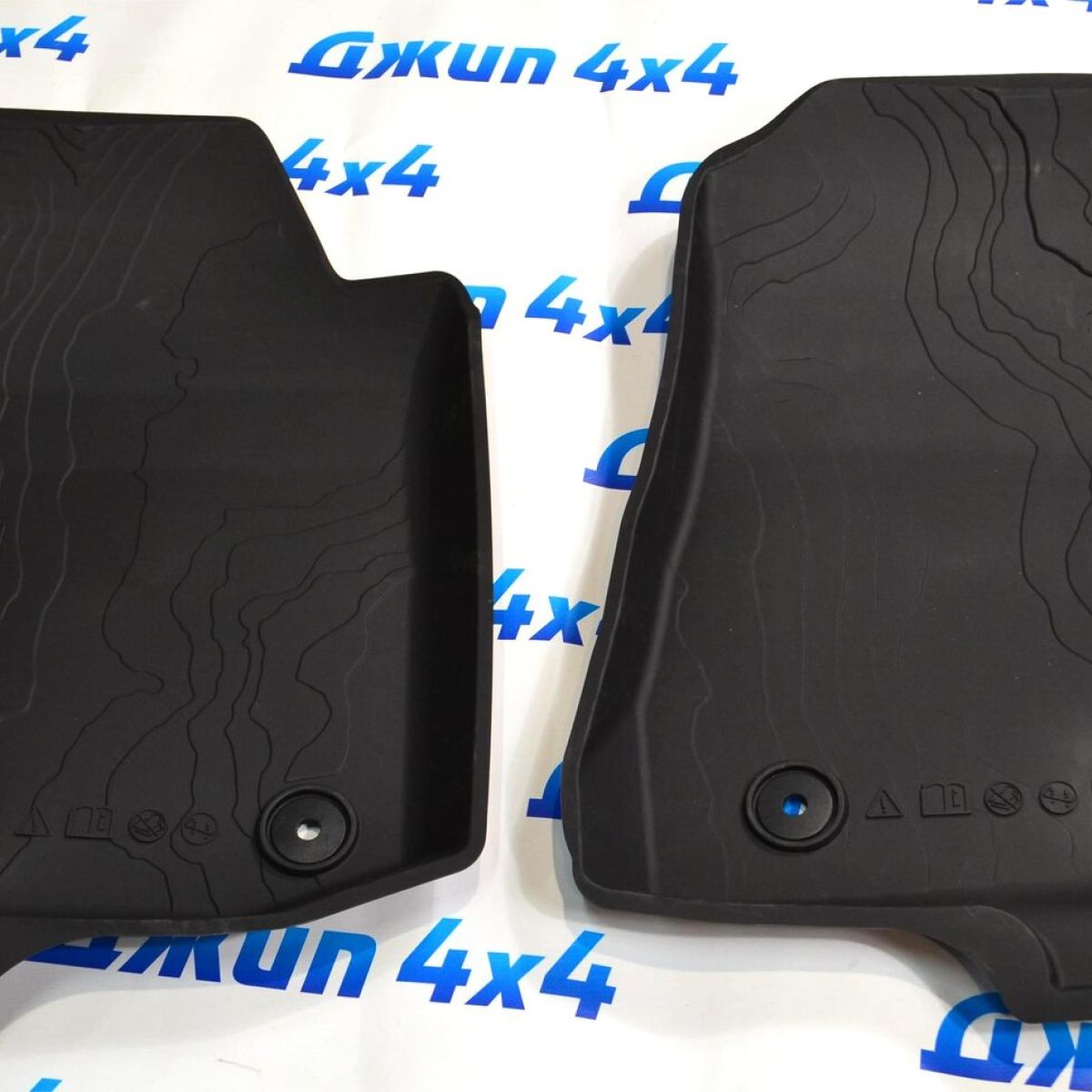 Ковры в салон Jeep Wrangler JL 4 двери 2018- (комплект) 82216623AB