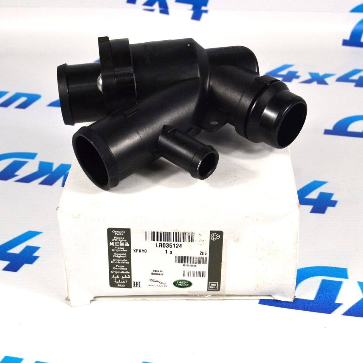 Термостат Jaguar XE X760/Range Rover L405/Range Rover Sport L494 V5.0SC (с корпусом) LR035124