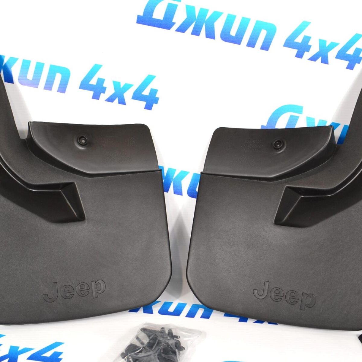 Брызговики Jeep Wrangler JL с логотипом (комплект) 82215332AB