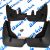 Брызговики Chevrolet Tahoe/Suburban 2021- (комплект) TY-CR3018