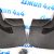 Брызговики Jeep Wrangler JL с логотипом (комплект) 82215332AB