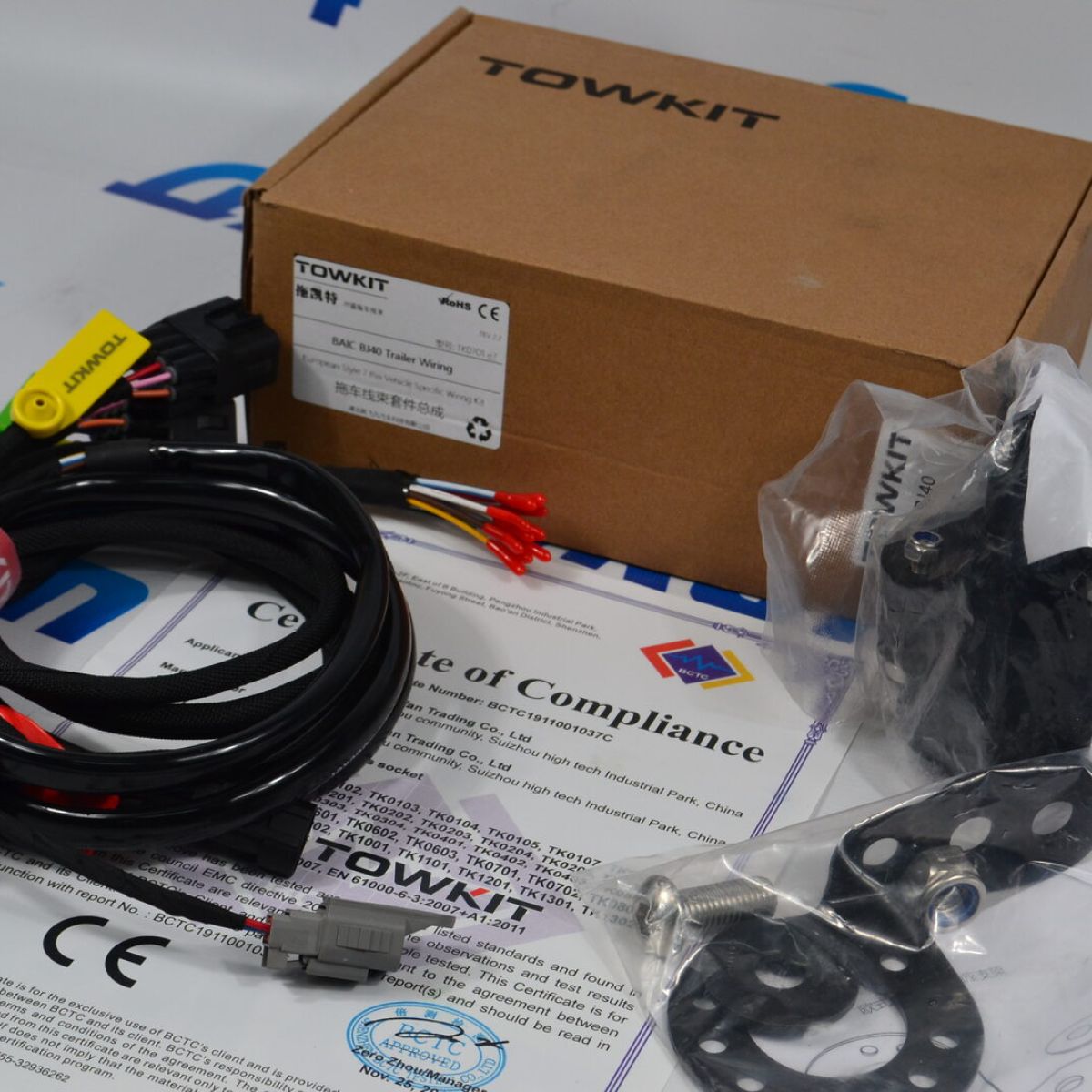 Проводка фаркопа для BAIC BJ40 2023- TK0701
