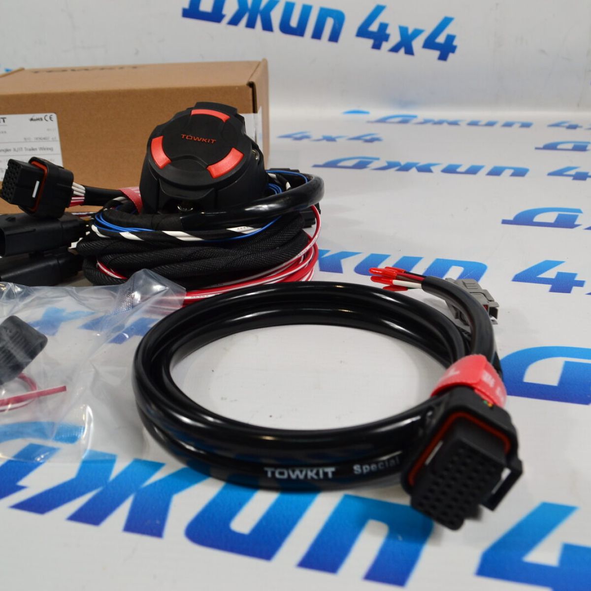 Проводка фаркопа для Jeep Wrangler JL (с блоком) TK90402