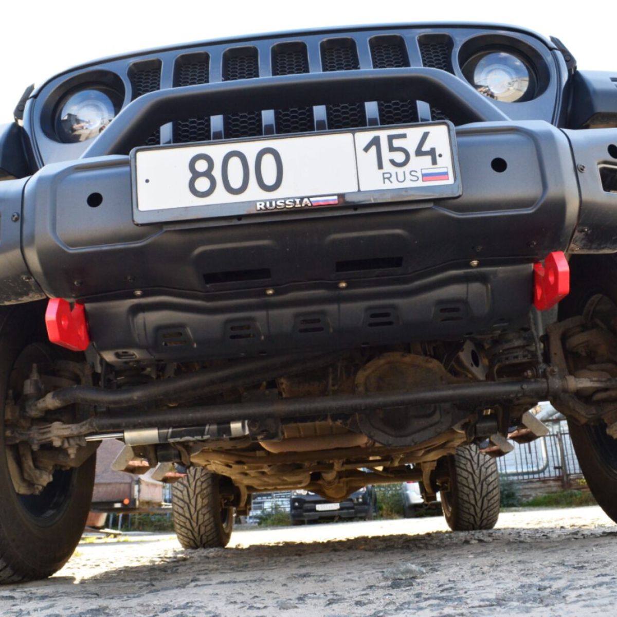 Защита рулевых тяг Jeep Wrangler JL 82215183АB